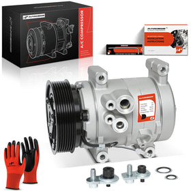 A-Premium compressor front view showing full assembly and reliable replacement benefit