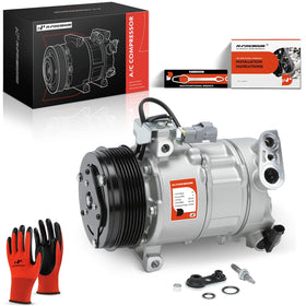 A-Premium compressor front view showing compact build and easy replacement benefit