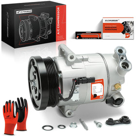 A-Premium front view of compressor showing mounting points and fit
