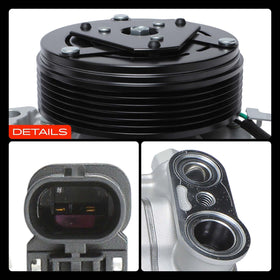 A-Premium compressor label and part numbers to confirm OEM cross-reference
