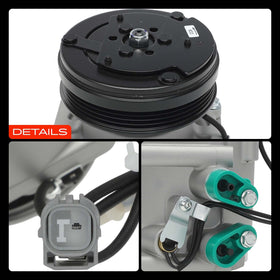 A-Premium compressor during installation by mechanic illustrating professional service benefit