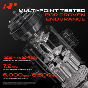 A-Premium O-rings and hardware included to simplify seal replacement