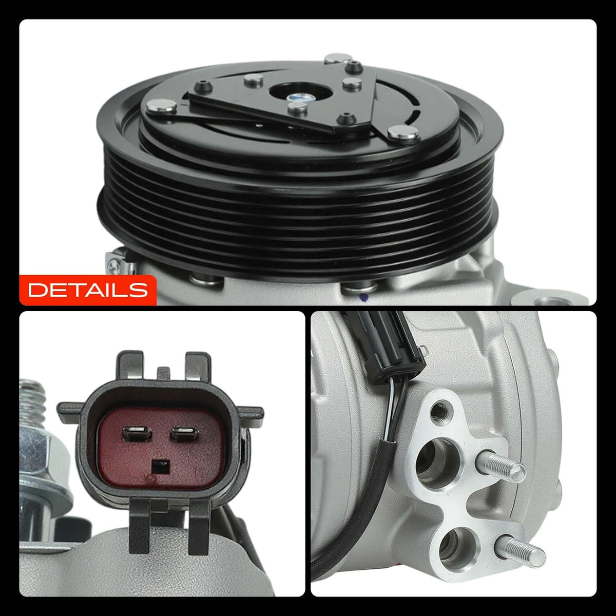 A-Premium compressor packaging and accessories indicating protected shipping and included parts