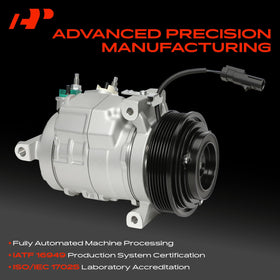 A-Premium pulley side with 6 grooves for correct belt alignment and performance