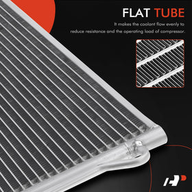 A-Premium condenser aluminum fins detail illustrating fast heat dissipation