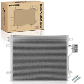 A-Premium condenser front view showing full fit and reliable cooling