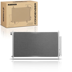 A-Premium condenser front view showing complete assembly and reliable fit