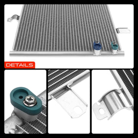 A-Premium condenser in a garage setting showing readiness for professional replacement