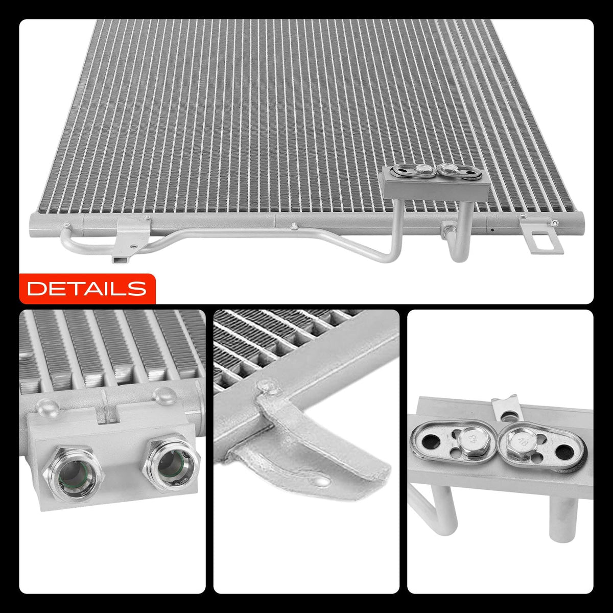 A-Premium condenser in repair scene for professional installation reference