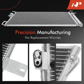 A-Premium condenser lifestyle replacement scene demonstrating professional install