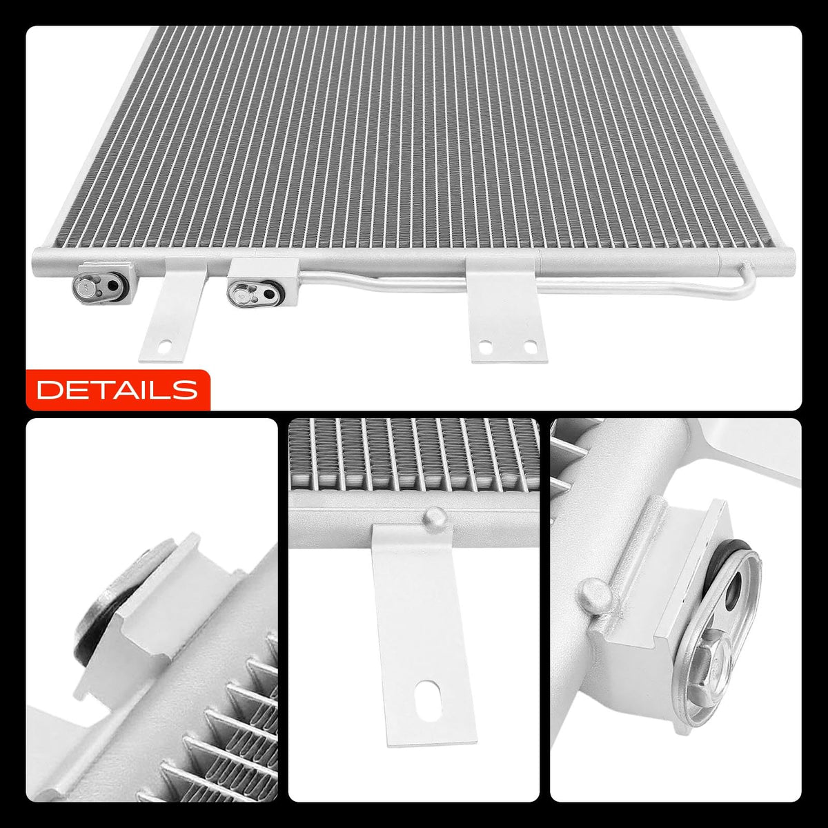 A-Premium condenser on Dodge truck driving showing restored cabin comfort