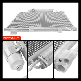 A-Premium condenser on workshop bench ready for technician installation efficiency