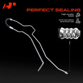 A-Premium connection end detail highlighting secure fittings for leak prevention