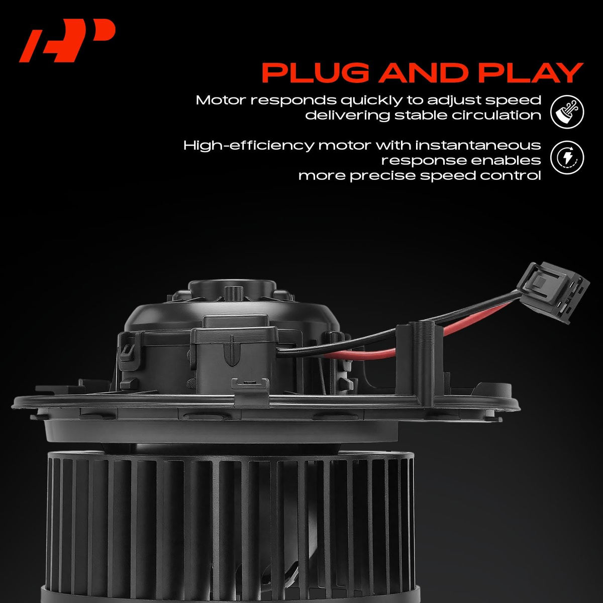 A-Premium connector detail showing correct OEM plug compatibility