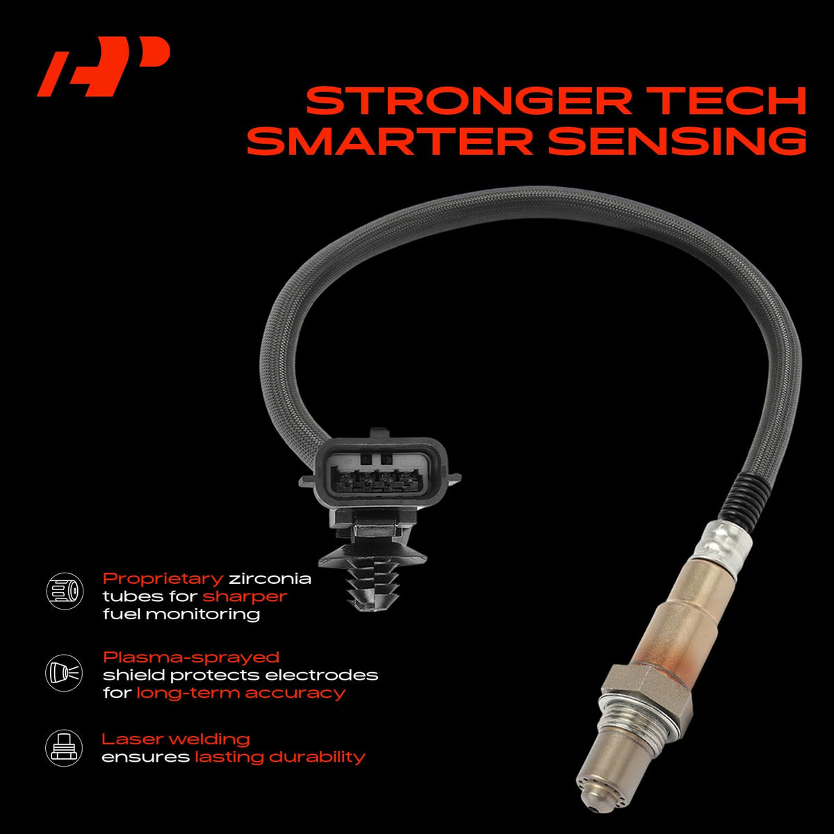 A-Premium female connector and four wires detail showing secure OEM-style connection benefit