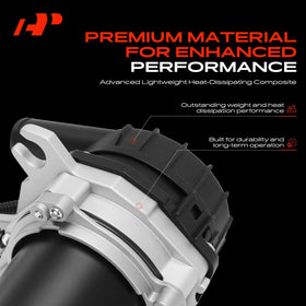 A-Premium connector closeup displaying secure electrical fit benefit