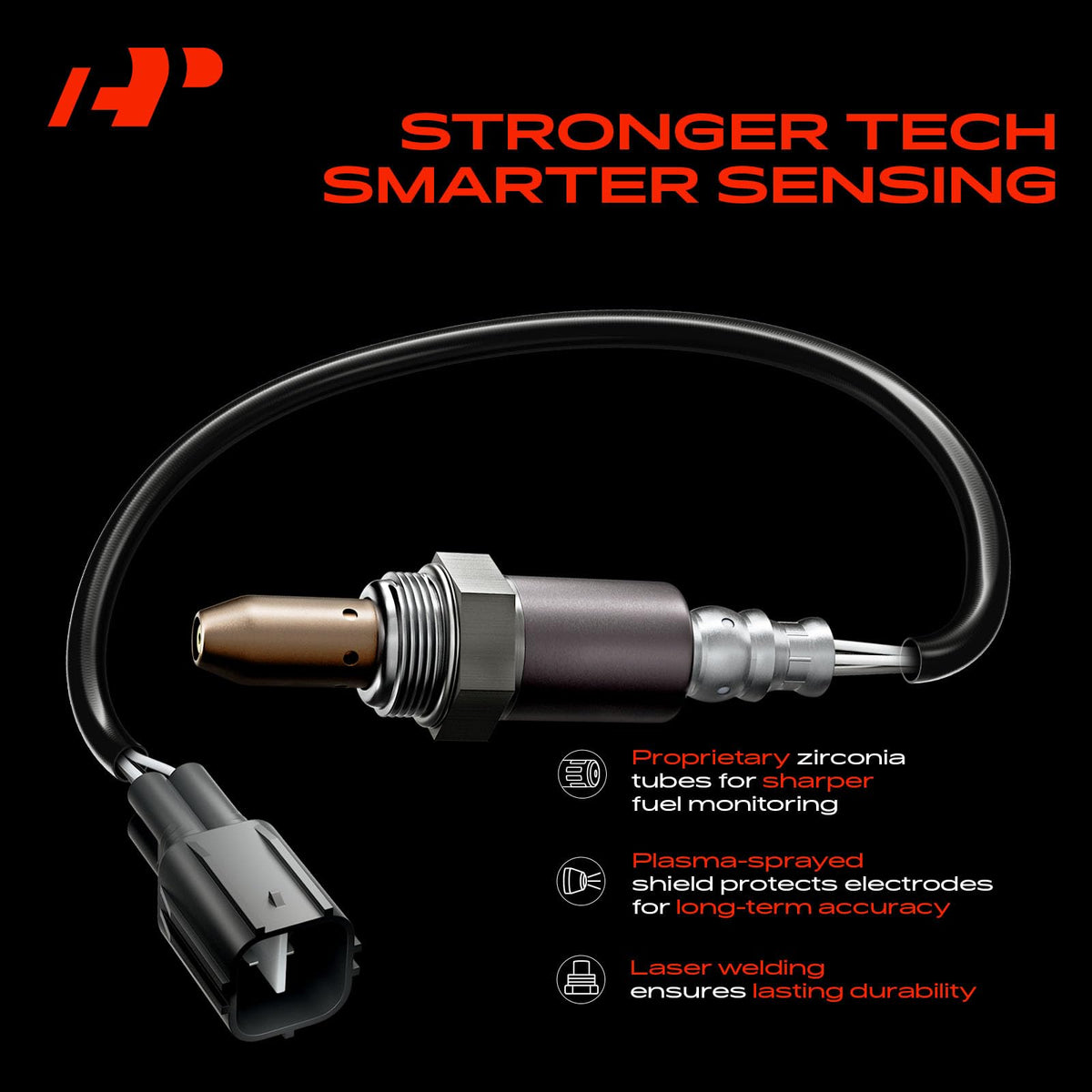A-Premium connector detail with four-wire male plug for plug-and-play fit