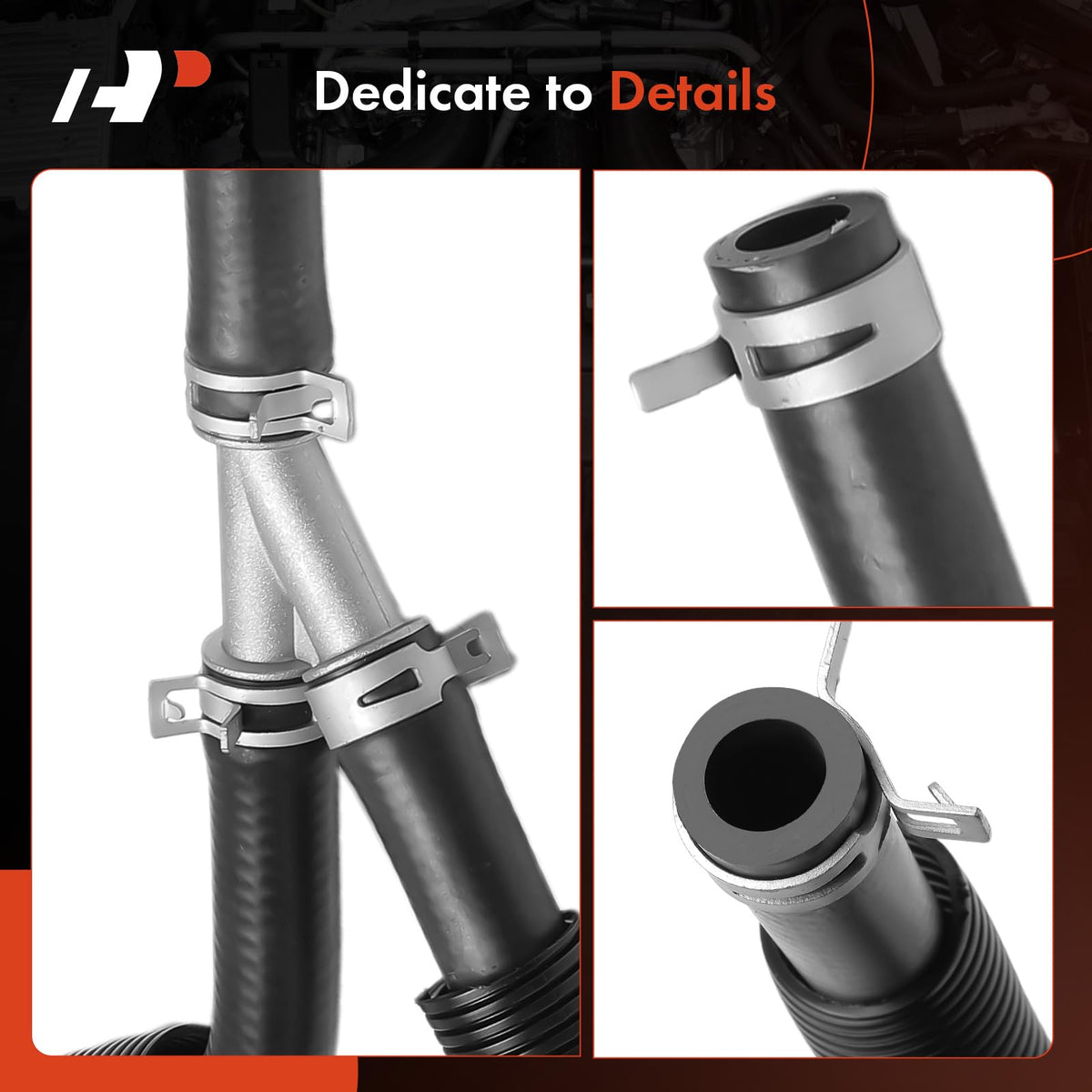 A-Premium connector mating points showing secure attachment and leak prevention