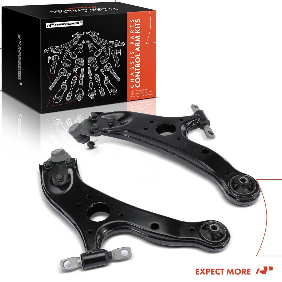 A-Premium garage installation scene showing professional-fit replacement