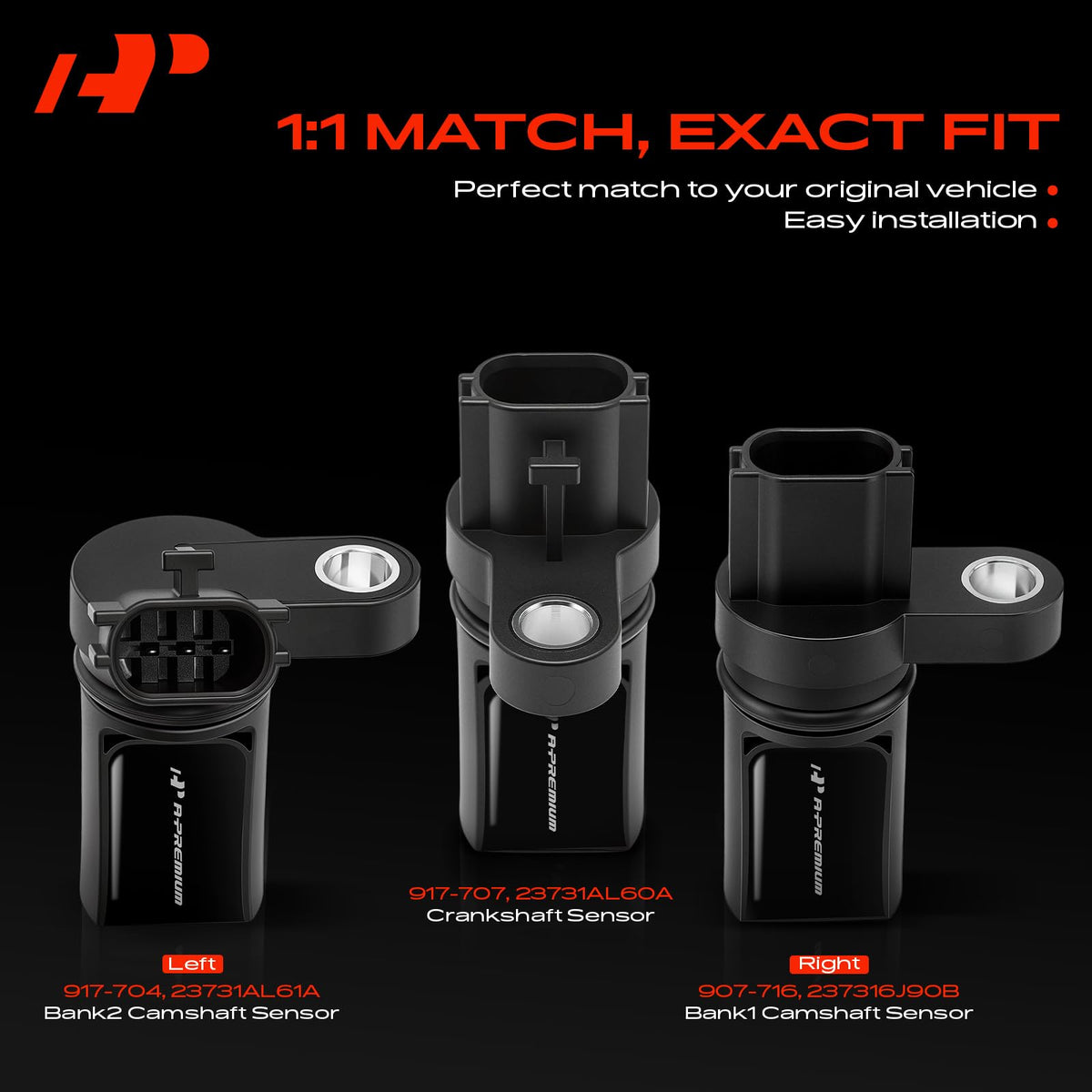 A-Premium close-up of crankshaft sensor highlighting precise tip for accurate signals