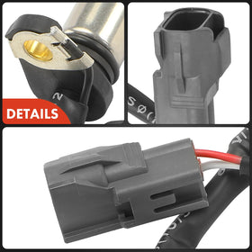 A-Premium sensor aligned with vehicle wiring harness demonstrating plug-and-play fit