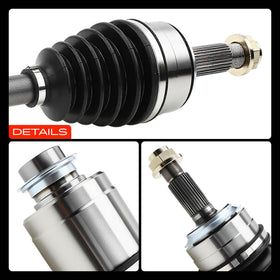 A-Premium axle in garage scene illustrating easy installation and mechanic confidence