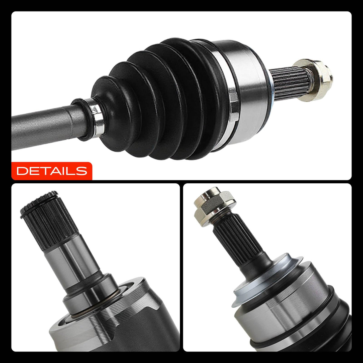 A-Premium axle in garage installation scene showing practical repair benefit