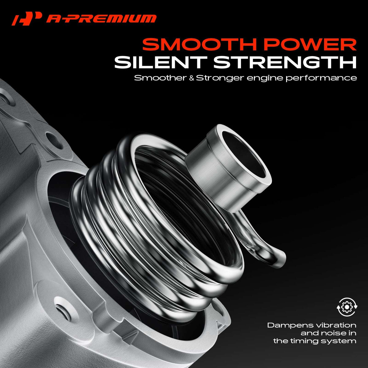 A-Premium dimensions on scale illustrating 65mm pulley and 31mm width match