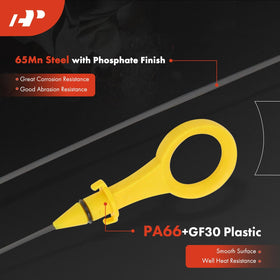 A-Premium stainless-steel shaft detail demonstrating rust-resistant durability for reliability