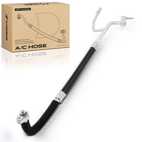 A-Premium front view discharge line showing complete assembly and fit