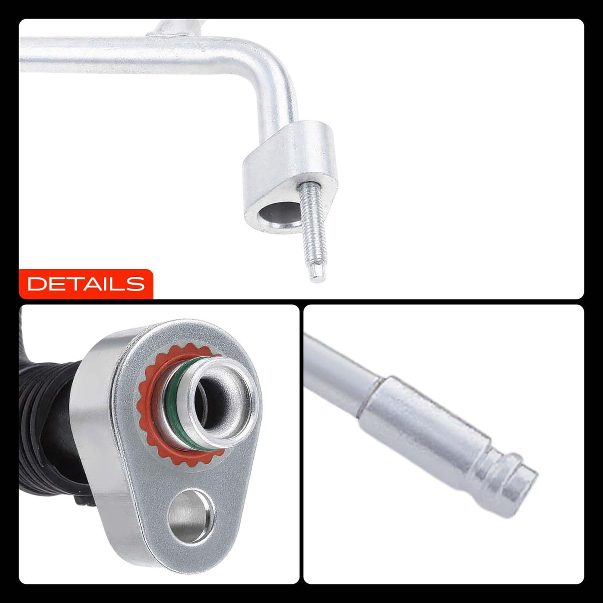 A-Premium discharge line in truck repair scene supporting easy replacement