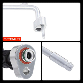 A-Premium discharge line in truck repair scene supporting easy replacement