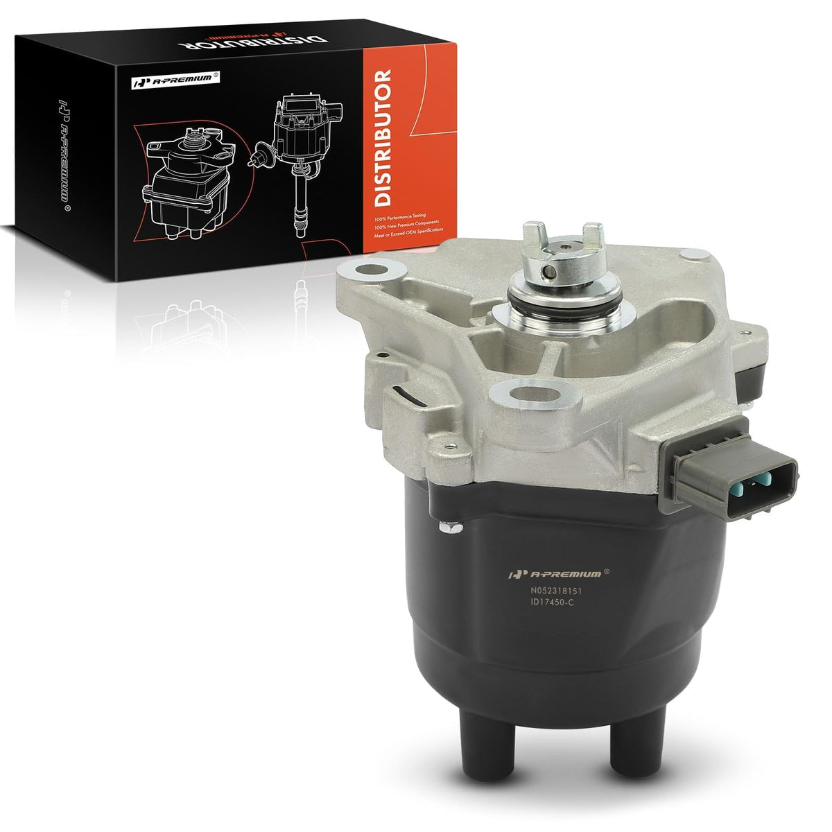 A-Premium distributor front view showing mounting and connectors for easy fit