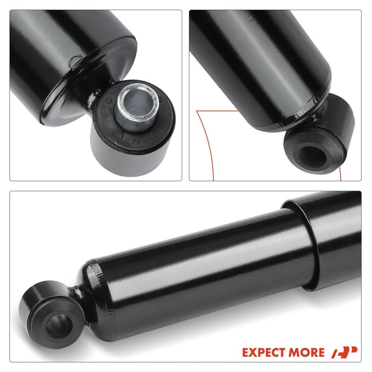A-Premium driver and passenger side shocks paired for complete replacement