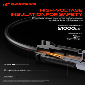 A-Premium driver side sensor installed showing correct positioning and reliability