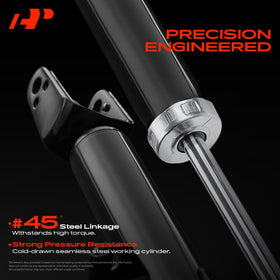 A-Premium dust shield and seal close-up protecting strut shaft from debris