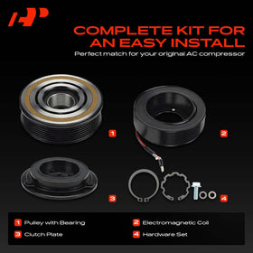 A-Premium electromagnetic coil detail restoring 12V engagement