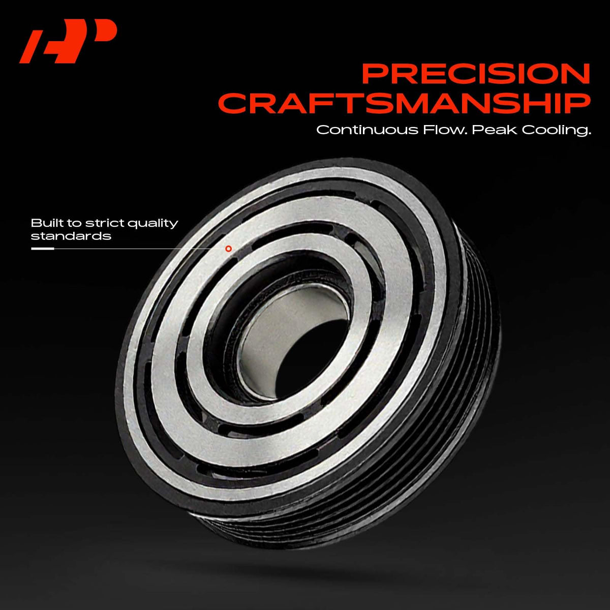 A-Premium electromagnetic coil image showing 12V coil designed for reliable clutch engagement