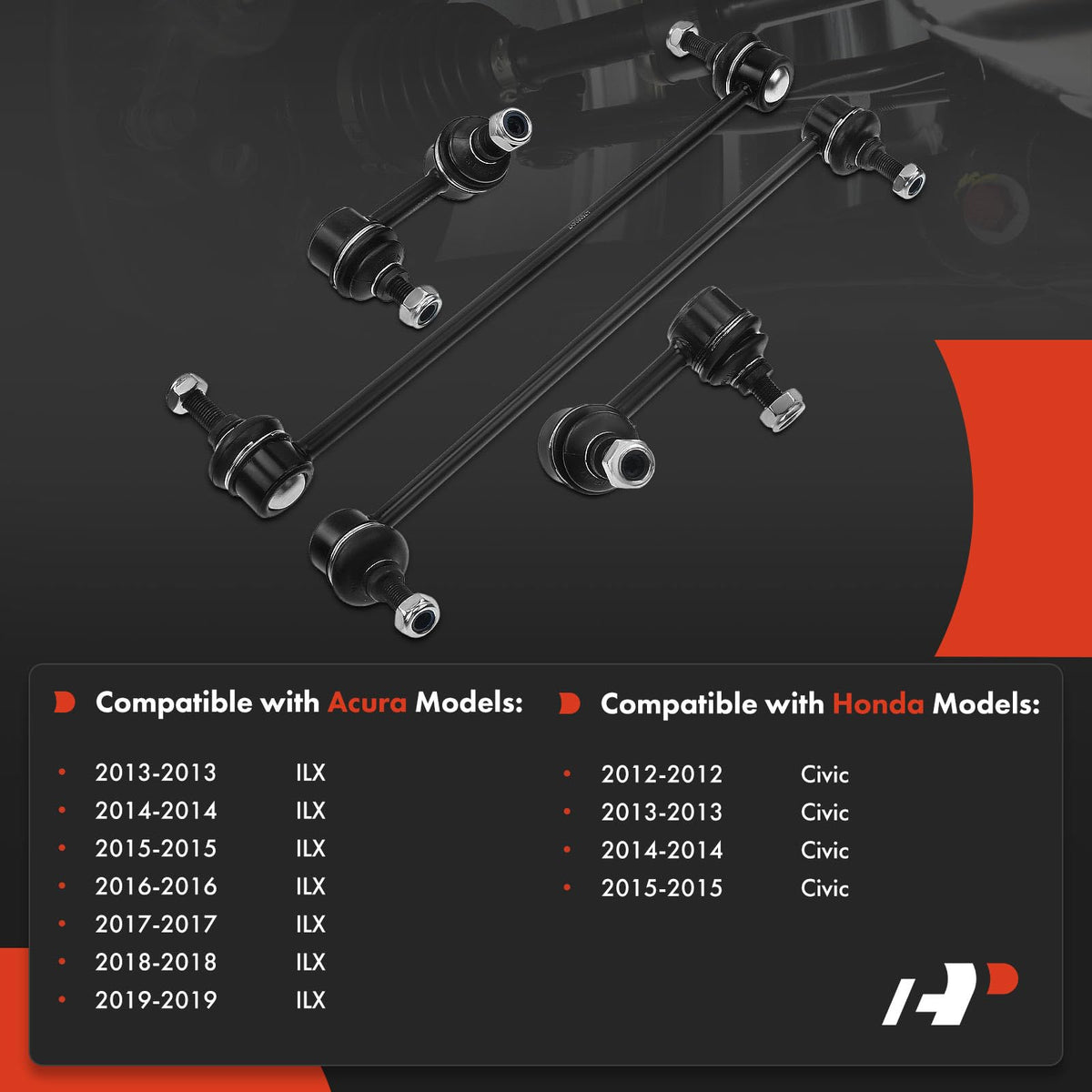A-Premium close-up of pre-greased ball stud demonstrating smooth movement and quieting