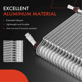A-Premium aluminum surface texture highlighting corrosion resistance