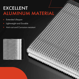 A-Premium evaporator fin and tube close-up highlighting efficient heat transfer