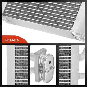 A-Premium evaporator core side profile with dimensions for easier fit confirmation