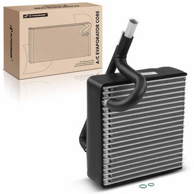 A-Premium evaporator front view showing mounting points and fit benefit