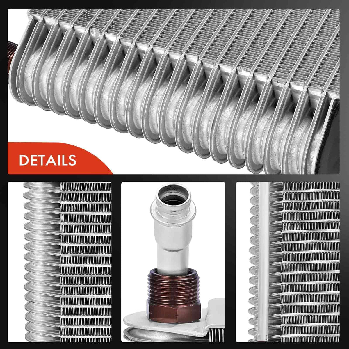 A-Premium evaporator on scale showing compact size and accurate fit