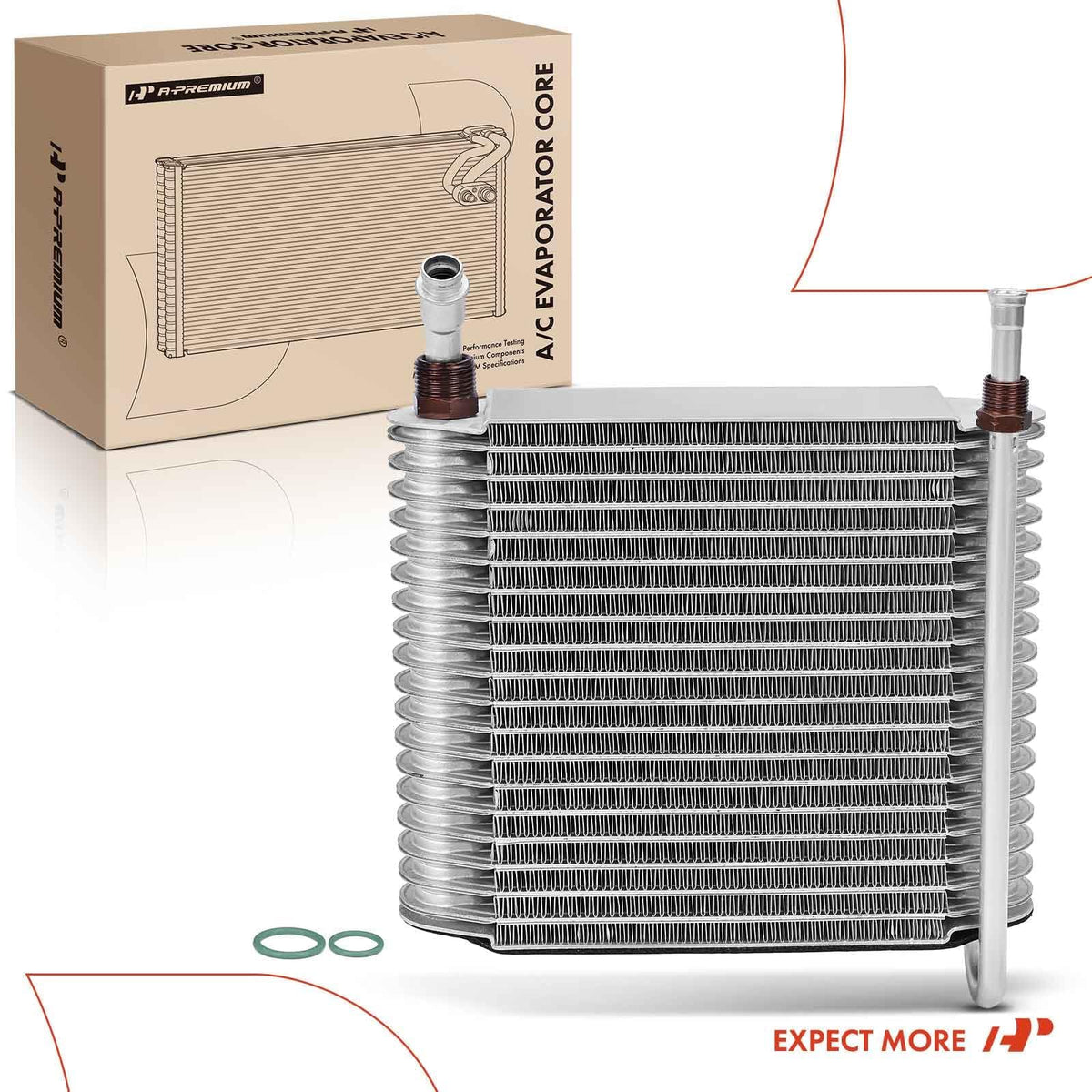 A-Premium evaporator on workbench ready for technician installation