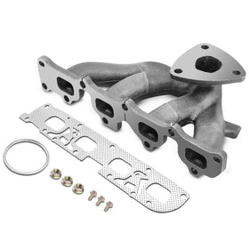A-Premium exhaust manifold front view showing complete kit durability