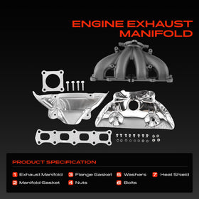 A-Premium hardware set with bolts nuts and washers organized for straightforward installation