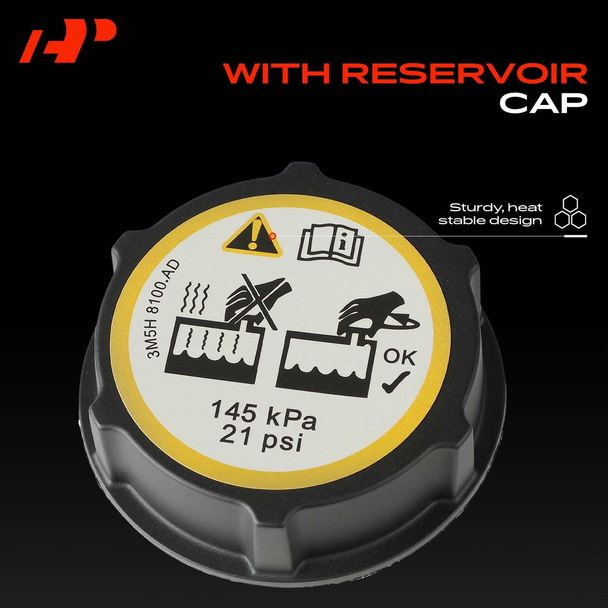A-Premium installed in engine bay demonstrating direct-fit replacement benefit