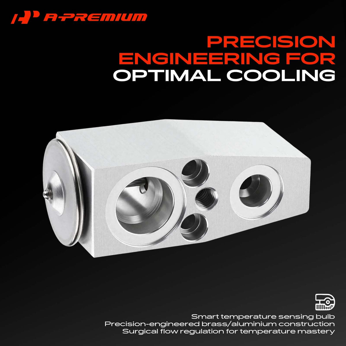 A-Premium aluminum body close-up highlighting corrosion resistance benefit