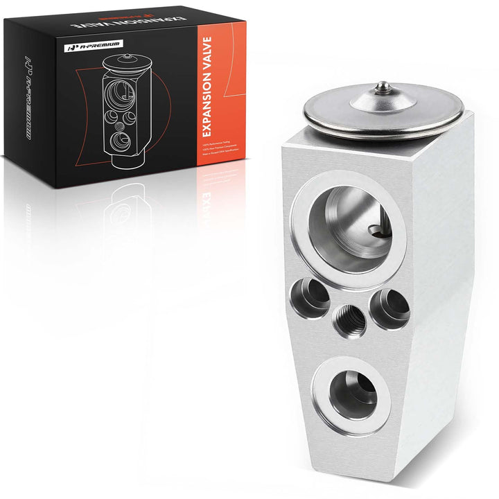 A-Premium expansion valve front view showing fit and alignment benefit